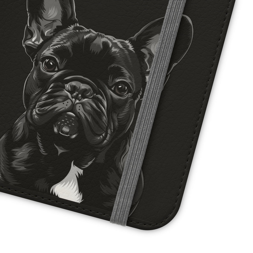 French Bulldog Phone Case | I Love My Frenchie Wallet Phone Case Gifts | IPhone & Samsung Galaxy French Bulldog Flip Cases