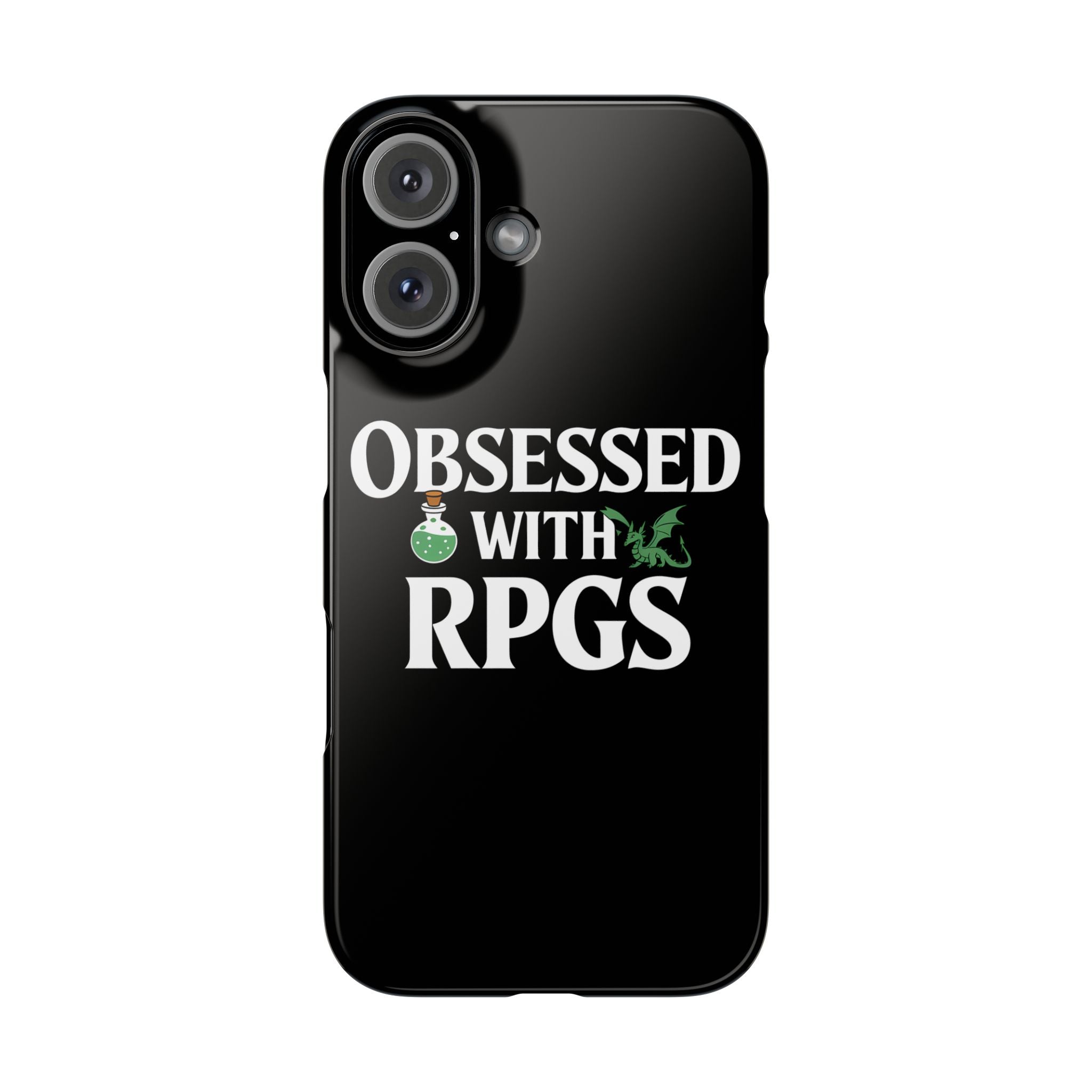 Premium Obsessed With RPGs iPhone Case | Role Playing Game Slim Phone Cases Main image