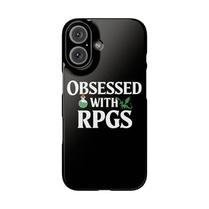 Premium Obsessed With RPGs iPhone Case | Role Playing Game Slim Phone Cases
