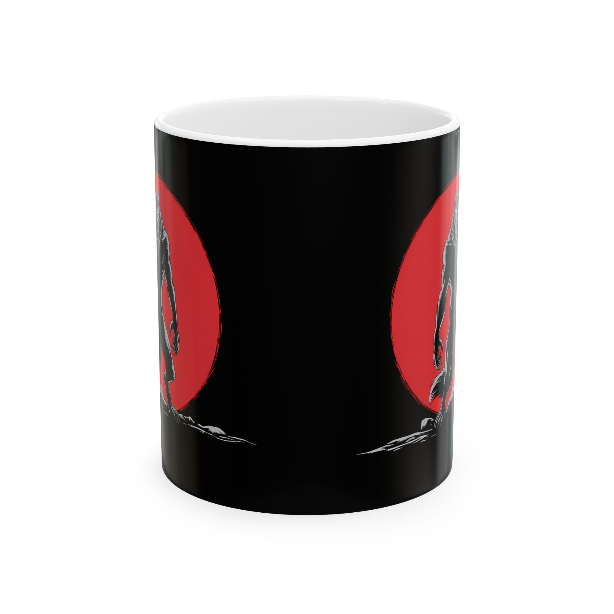 Werewolf Red Moon Mug