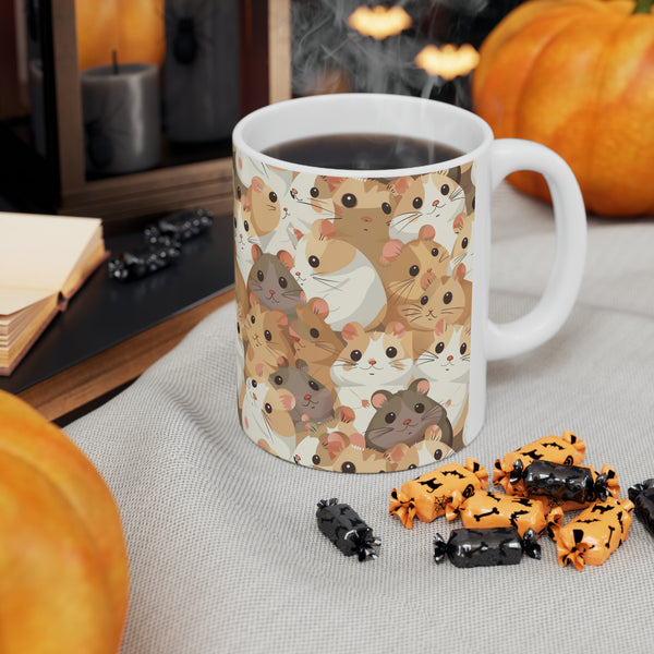 Hamster Mug  | Kawaii Hamster Mom Coffee Mug | Cute Hamster Gift Coffee Mug 11oz