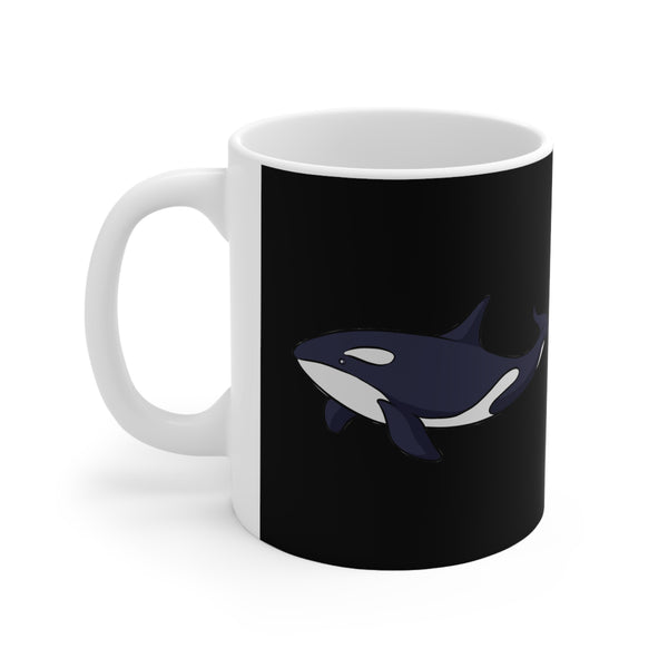 Orca Killer Whale Mug | Orca Killer Whale Gifts | Orca Killer Whale Ceramic Mug 11oz