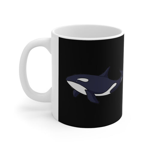 Orca Killer Whale Mug | Orca Killer Whale Gifts | Orca Killer Whale Ceramic Mug 11oz