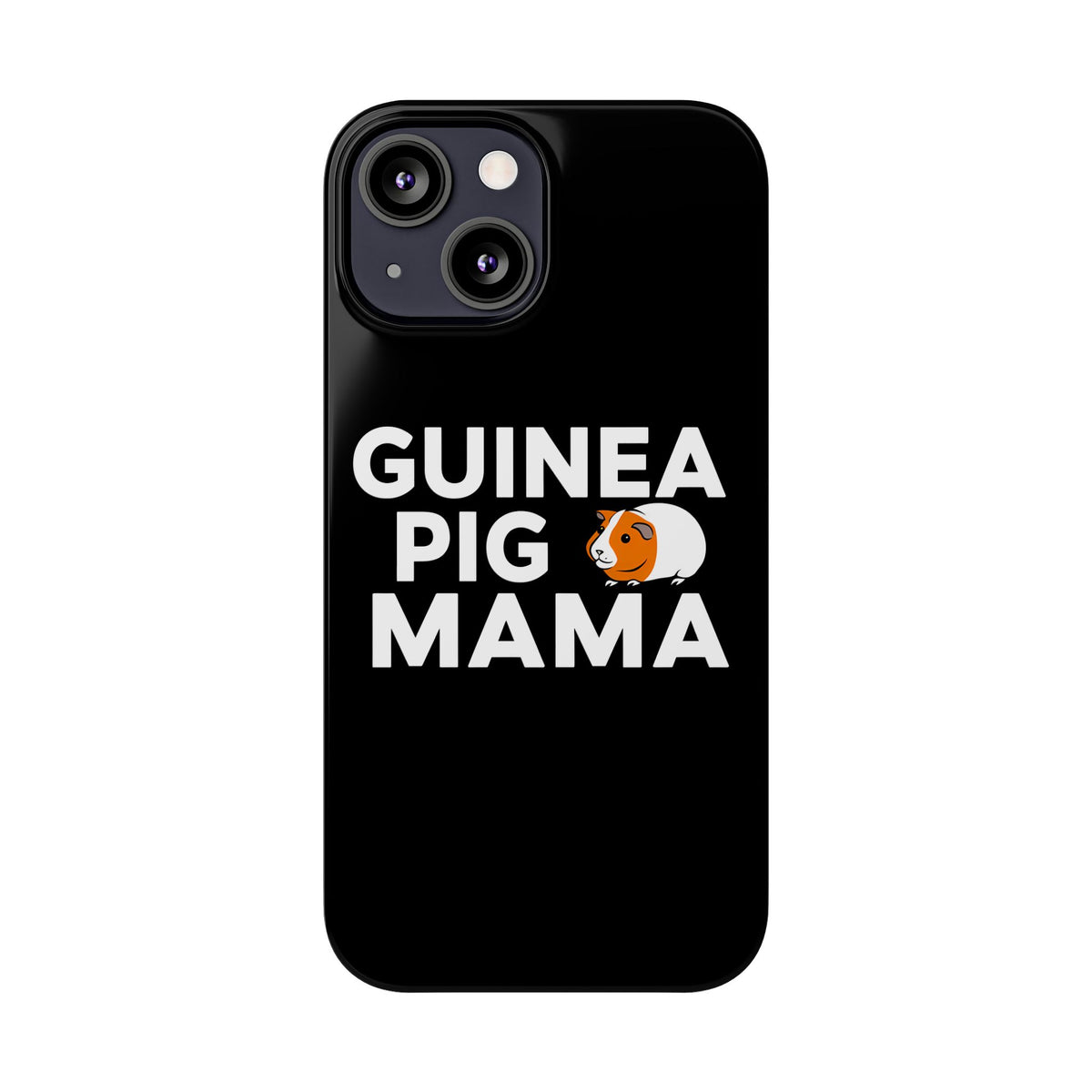 Cute Guinea Pig Mama Slim iPhone Cases | Guinea Pig Gift iPhone Case