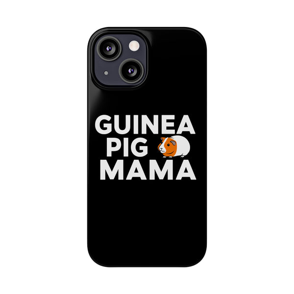 Cute Guinea Pig Mama Slim iPhone Cases | Guinea Pig Gift iPhone Case