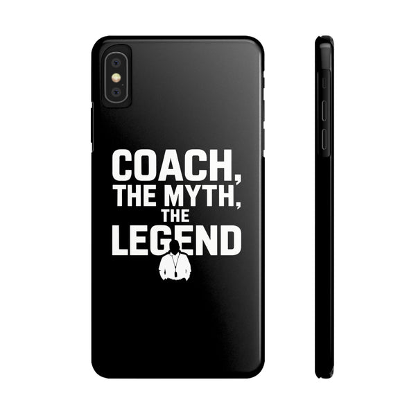 Premium Coach The Myth The Legend iPhone Case | Coach Gifts Slim Phone Cases
