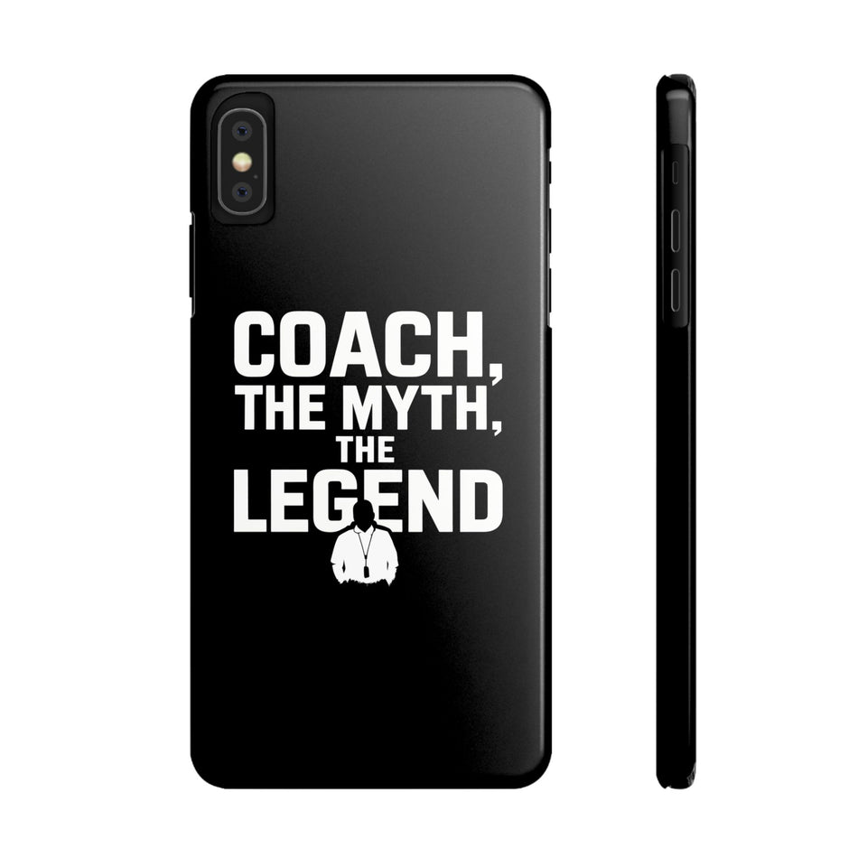 Premium Coach The Myth The Legend iPhone Case | Coach Gifts Slim Phone Cases