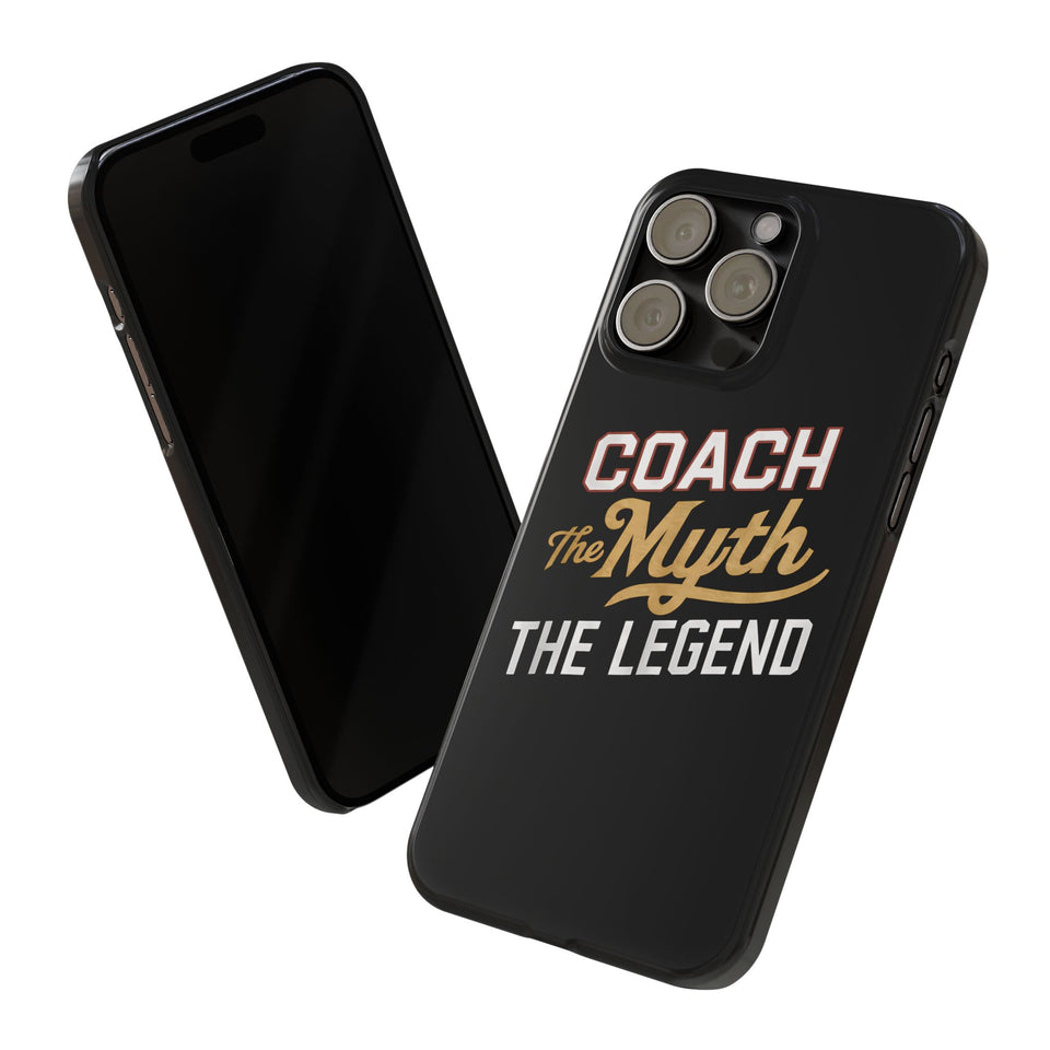 Coach The Myth The Legend Slim iPhone Cases | Coach Gift iPhone Case