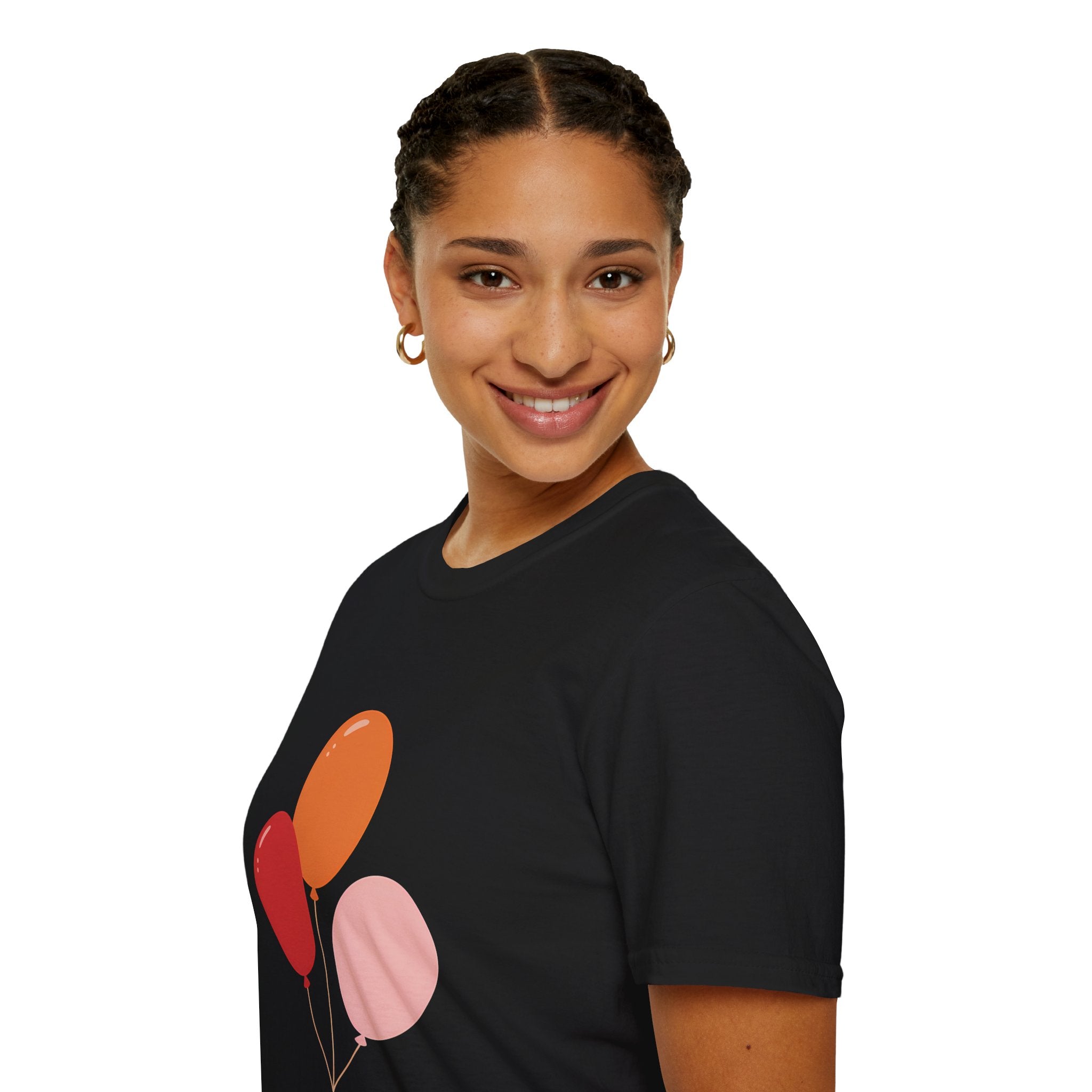Balloons Birthday Celebration Shirt | Birthday Gifts | Unisex Celebration T Shirt