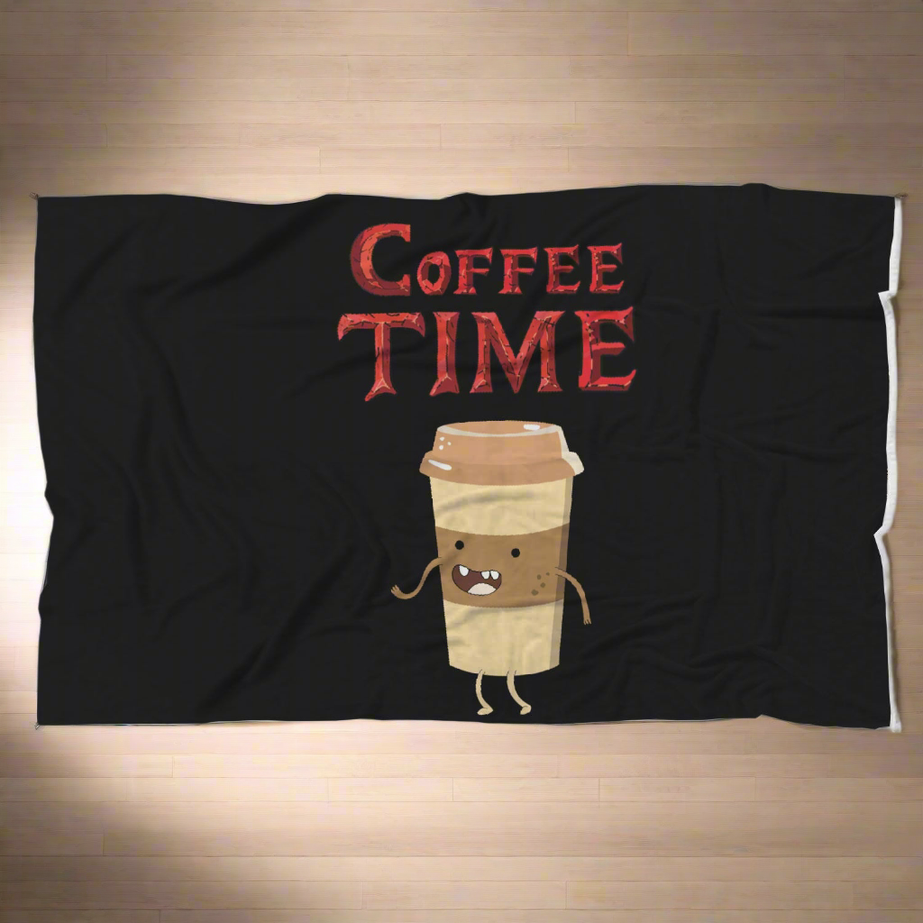 Coffee Time - Coffee Lovers Blanket Main image