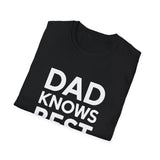 Dad Knows Best T-Shirt Coach Dad Shirt Dad Knows Best T-Shirt Coach Dad Shirt