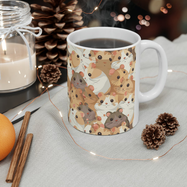 Hamster Mug  | Kawaii Hamster Mom Coffee Mug | Cute Hamster Gift Coffee Mug 11oz