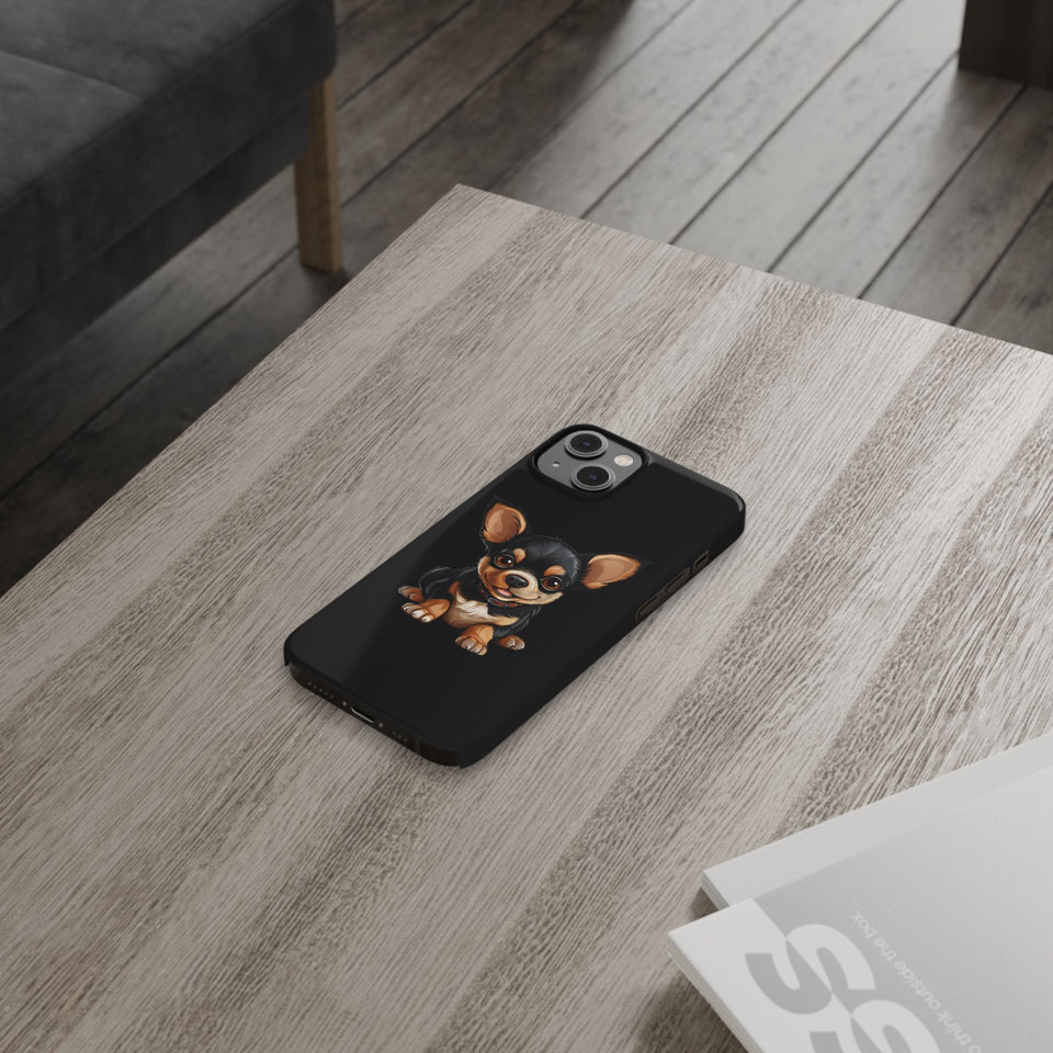 Premium Chihuahua iPhone Case | Cute Chihuahua Gifts Slim Phone Cases