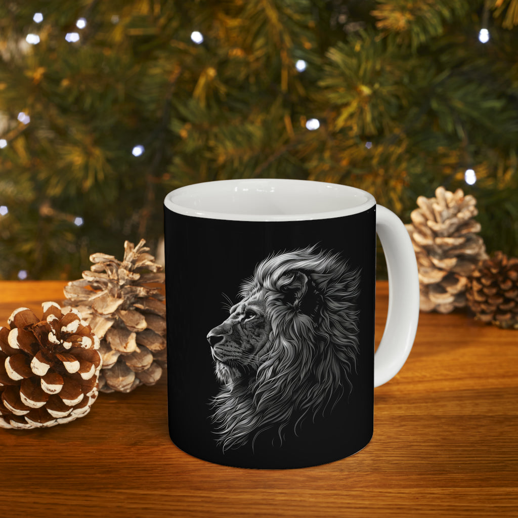 Lion Mug | Lion Coffee Mug | Cute Lion Gift | Lion Presents | Lion Mug 1 11oz