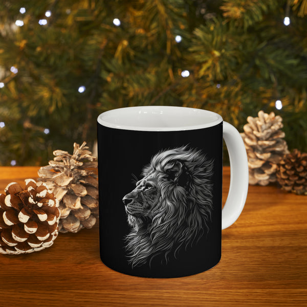 Lion Mug | Lion Coffee Mug | Cute Lion Gift | Lion Presents | Lion Mug 1 11oz