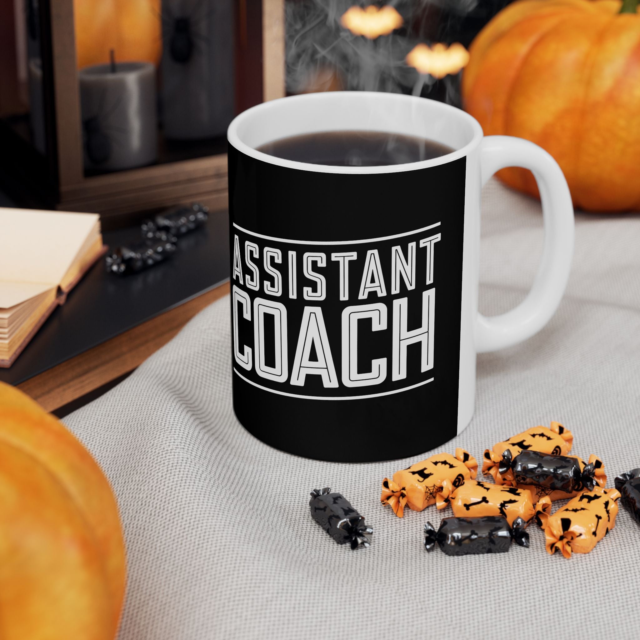 Assistant Coach Ceramic Mug | Cool Assistant Coach Gifts (11oz)