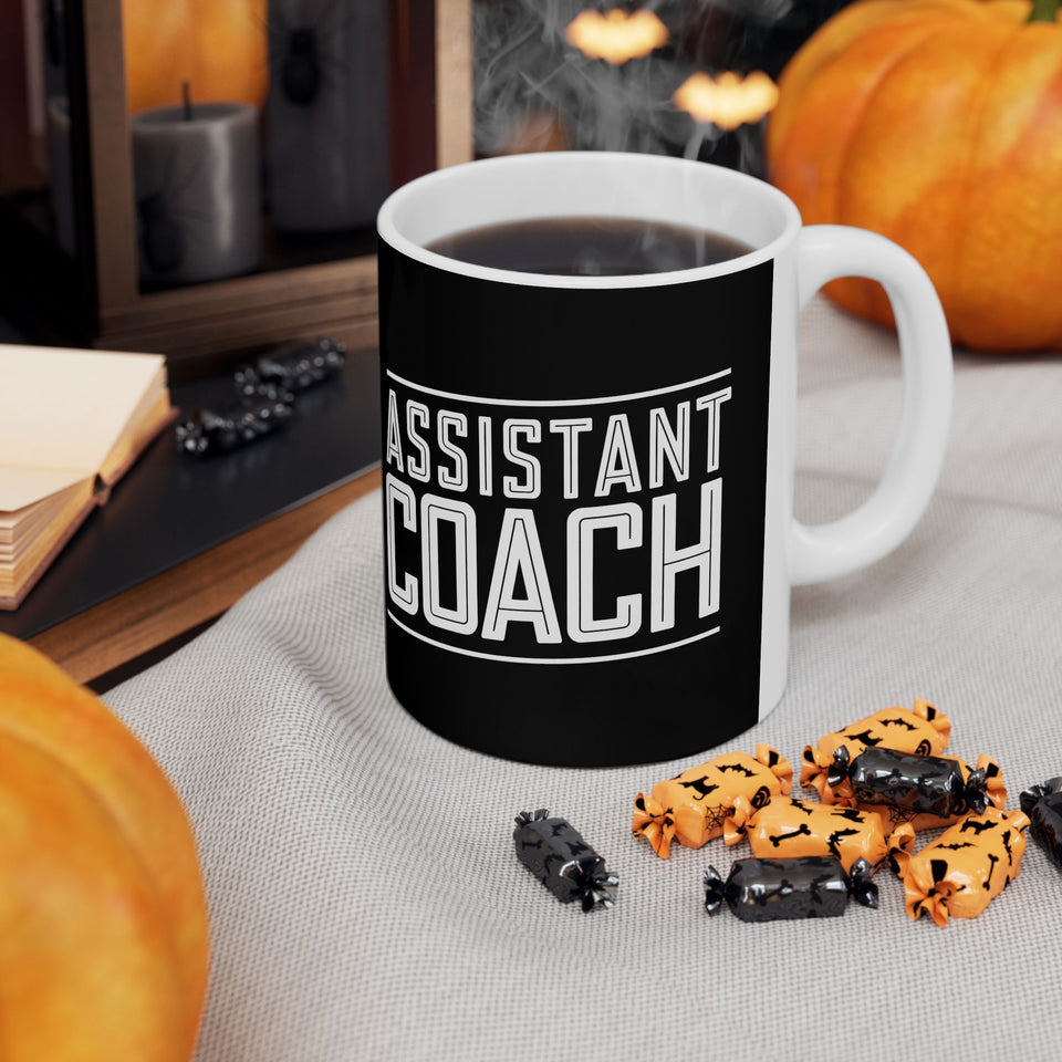 Assistant Coach Ceramic Mug | Cool Assistant Coach Gifts (11oz)