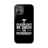 Premium On Wednesdays We Smash The Patriarchy iPhone Case | Feminist Gifts Slim Phone Cases Premium On Wednesdays We Smash The Patriarchy iPhone Case | Feminist Gifts Slim Phone Cases