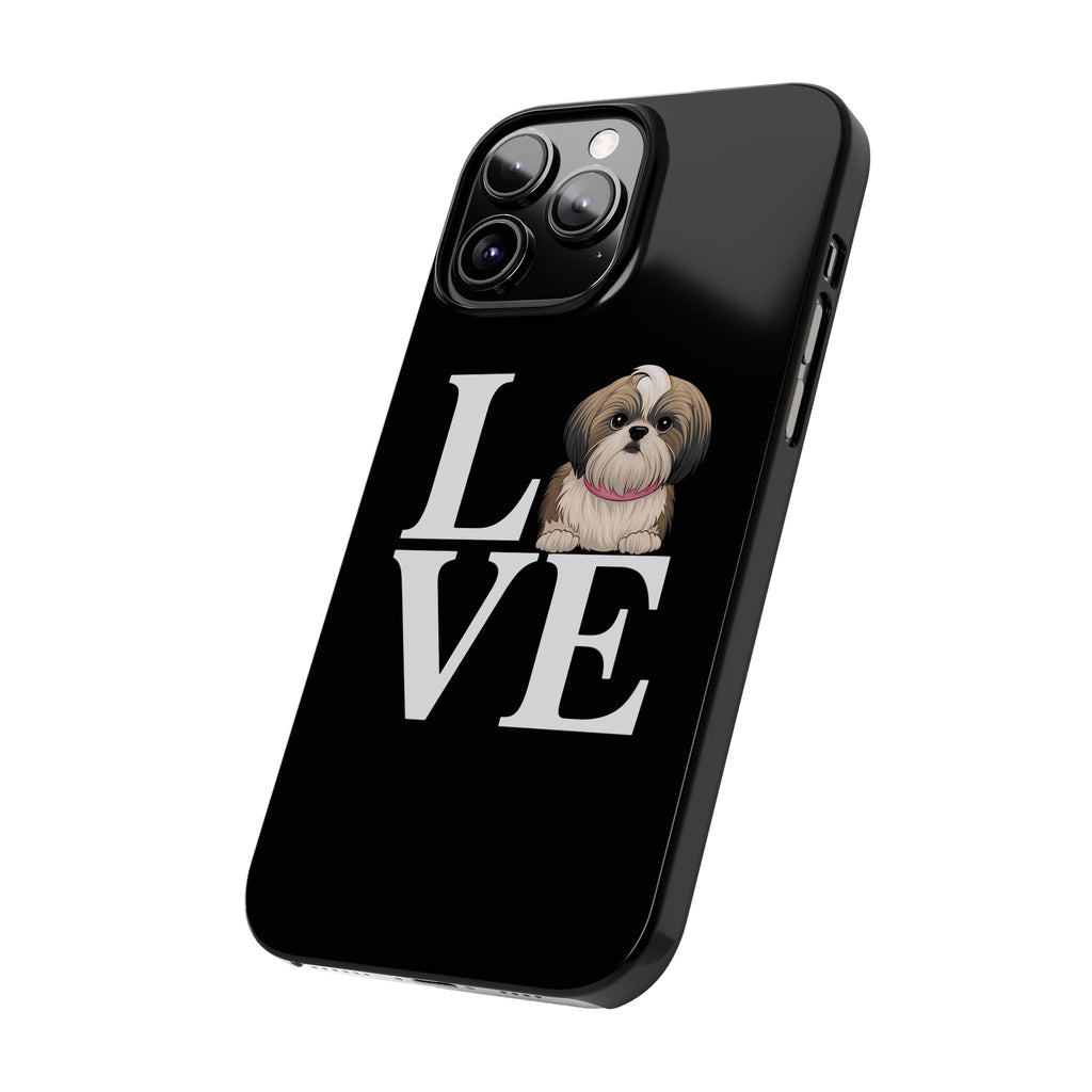 Premium Love Shih Tzu iPhone Case | Cute Shih Tzu Slim Phone Cases