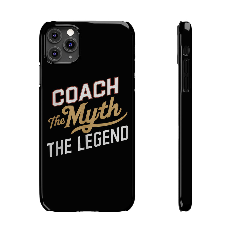Coach The Myth The Legend Slim iPhone Cases | Coach Gift iPhone Case
