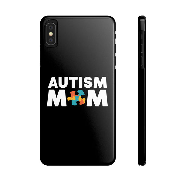 Premium Autism Mom iPhone Case | Mother Autism Awareness Slim Phone Cases