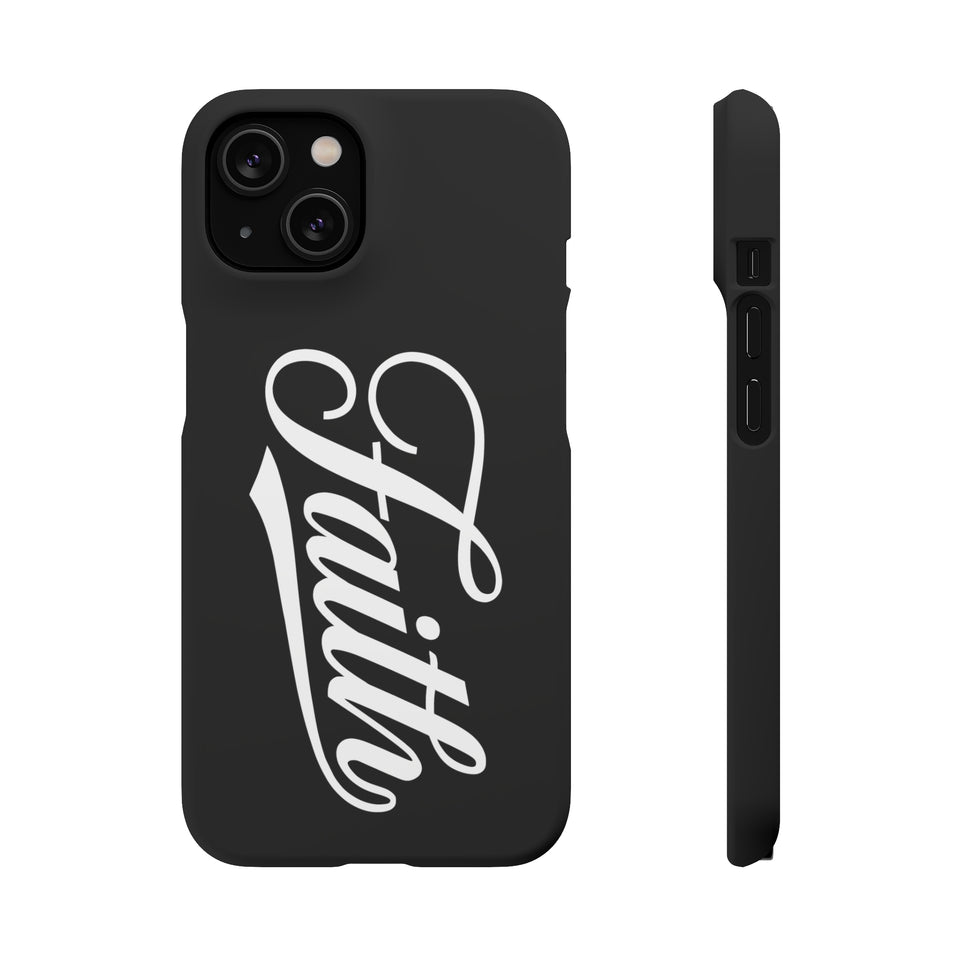 Faith In Jesus iPhone Christian Religion Phone Case | Jesus Faith Cross Phone Case | Faith Christian Cross iPhone & Samsung Galaxy Snap Cases