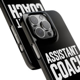 Premium Assistant Coach iPhone Case | Assistant Coach Gifts Slim Phone Cases Premium Assistant Coach iPhone Case | Assistant Coach Gifts Slim Phone Cases