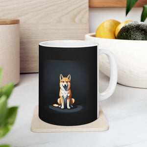 Cute Shiba Inu Mug | Shiba Gift | Cute Shiba Inu Ceramic Mug 11oz shiba mug, shiba gift, shiba inu mug, shiba inu gift