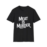 Vegan Softstyle T-Shirt - Meat Is Murder Shirt Vegan Softstyle T-Shirt - Meat Is Murder Shirt