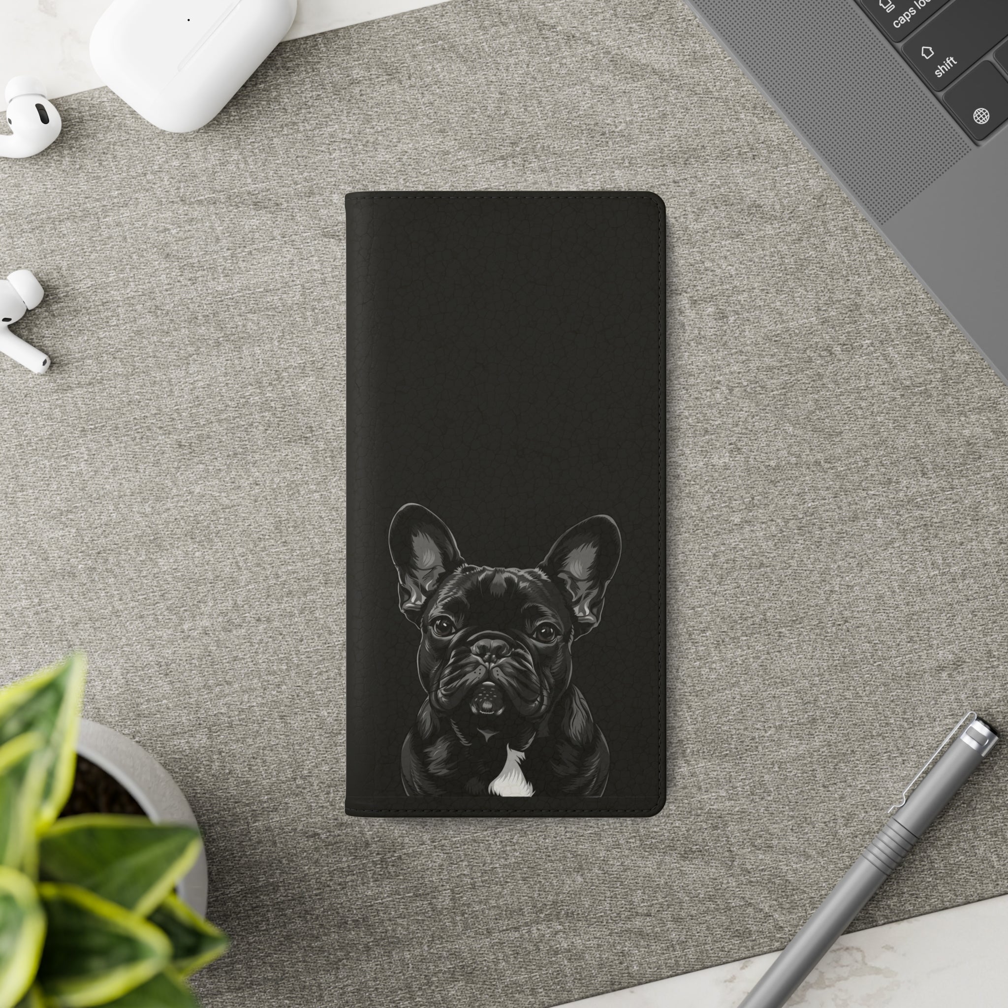 French Bulldog Phone Case | I Love My Frenchie Wallet Phone Case Gifts | IPhone & Samsung Galaxy French Bulldog Flip Cases