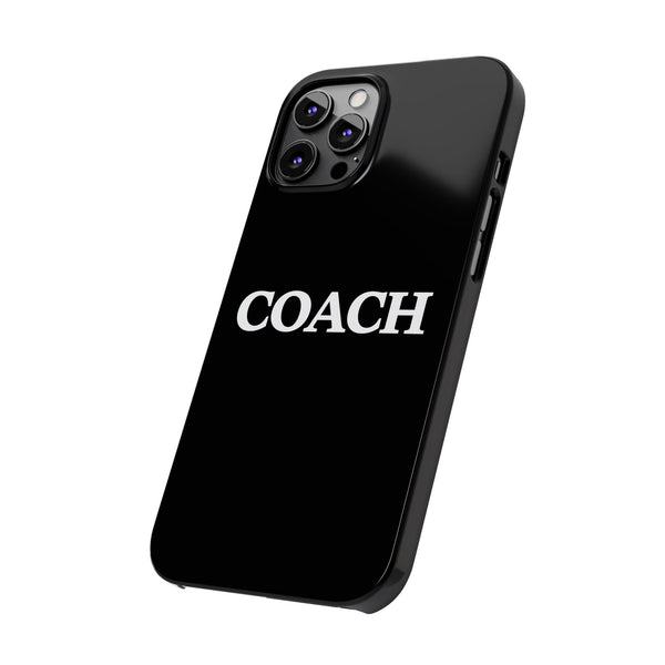 Premium Coach iPhone Case | Coach Gifts Slim Phone Cases