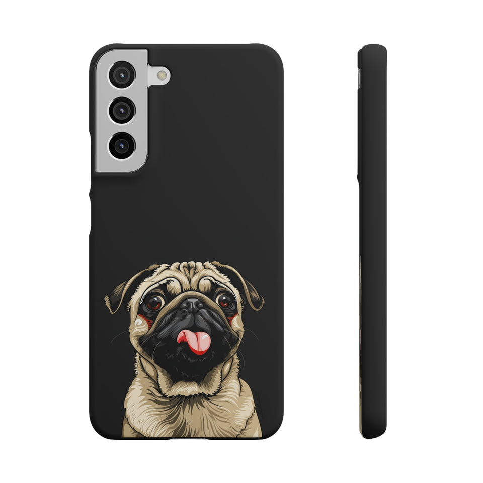 Pug Phone Case | I Love My Pug Phone Case | Pug iPhone & Samsung Galaxy Snap Cases