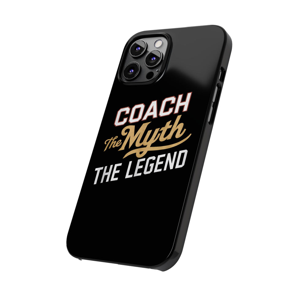 Coach The Myth The Legend Slim iPhone Cases | Coach Gift iPhone Case