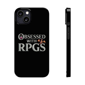 Premium Obsessed With RPGs iPhone Case | Fantasy Role Playing Game Slim Phone Cases Premium Obsessed With RPGs iPhone Case | Fantasy Role Playing Game Slim Phone Cases