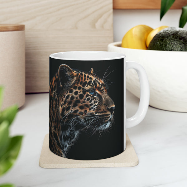 Leopard Mug | Leopard Coffee Mug | Cute Leopard Gift | Leopard Presents | Leopard Mug 1 11oz