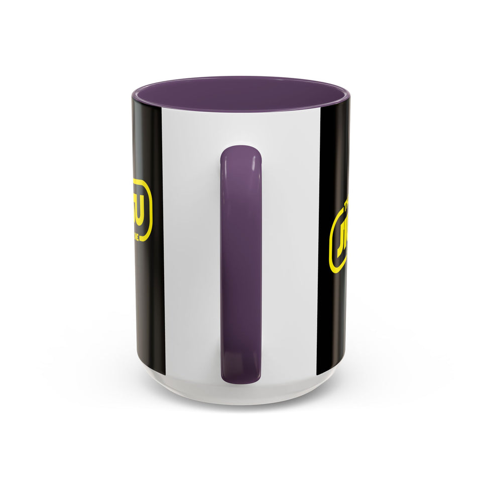 Brazilian Jiu Jitsu The Jiu Jitsu Is Strong With This One | BJJ Accent Coffee Mug