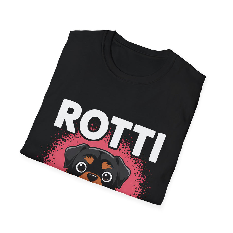 Rottie Mom Rottweiler Dog Mama Mom Unisex T-Shirt