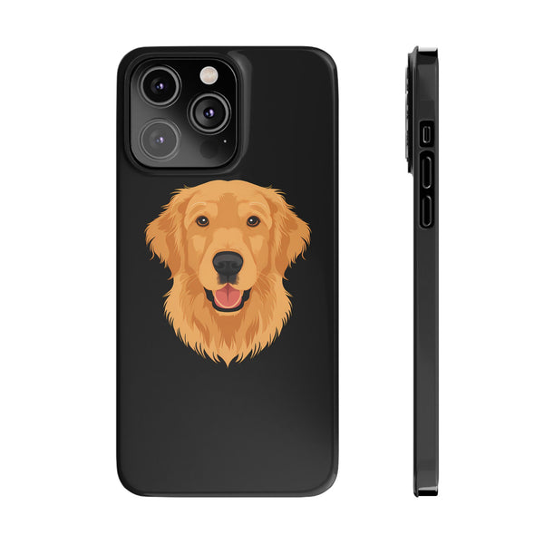 Premium Golden Retriever iPhone Case | Golden Retriever Gifts Slim Phone Cases