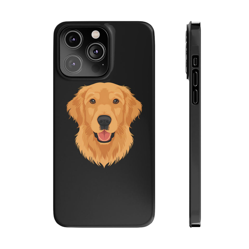 Premium Golden Retriever iPhone Case | Golden Retriever Gifts Slim Phone Cases