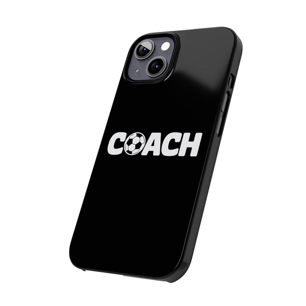 Premium Soccer Coach iPhone Case | Soccer Coach Gifts Slim Phone Cases