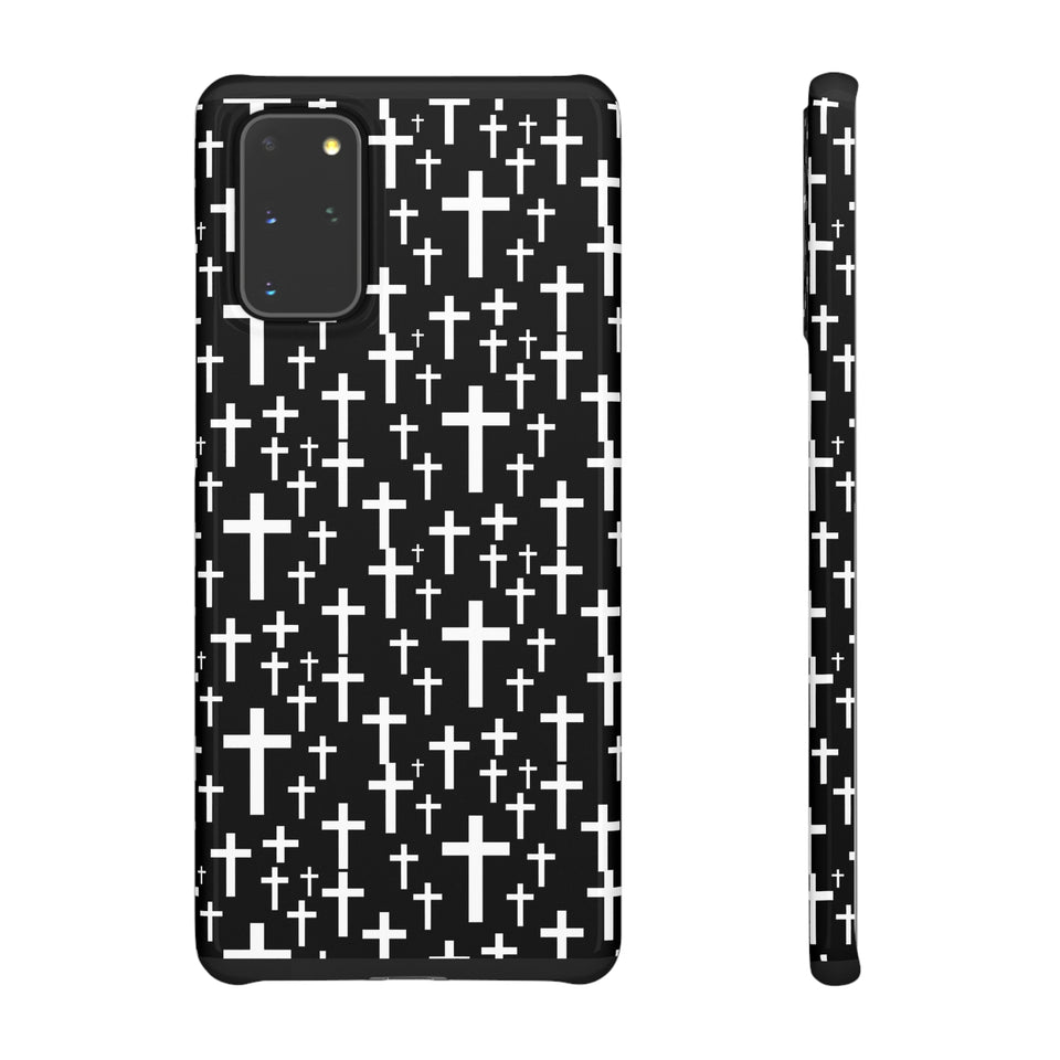Faith In Jesus iPhone Christian Religion Phone Case | Faith Cross Phone Case | Christian Cross iPhone & Samsung Galaxy Snap Cases