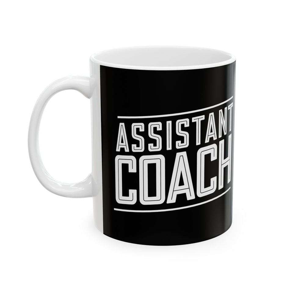 Assistant Coach Ceramic Mug | Cool Assistant Coach Gifts (11oz)