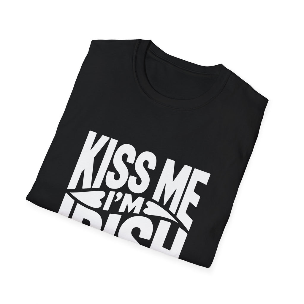 Kiss Me I'm Irish Ireland Graphic T-Shirt — St. Patrick's Day Irish Pride Tee