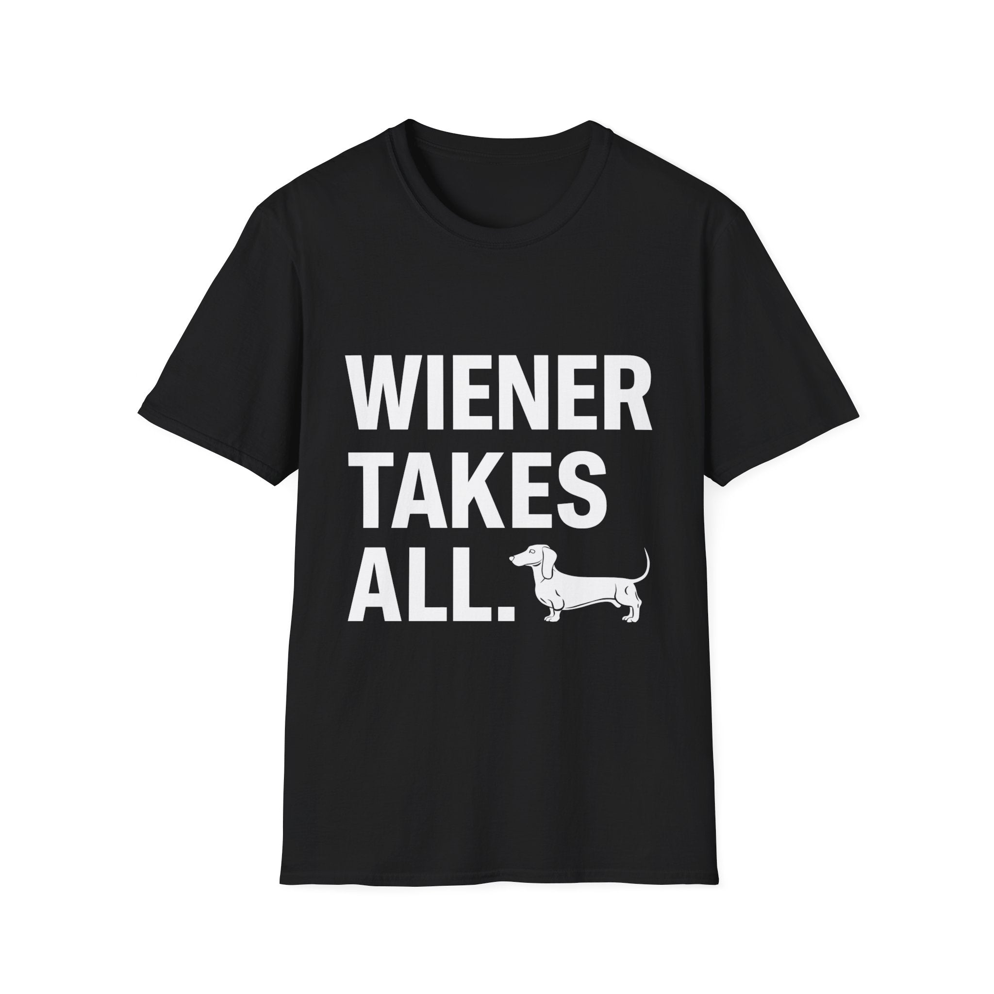 Wiener Takes All Dachshund Shirt | Weiner Dog Gift | Unisex Sausage Dog Dachshund T Shirt Main image