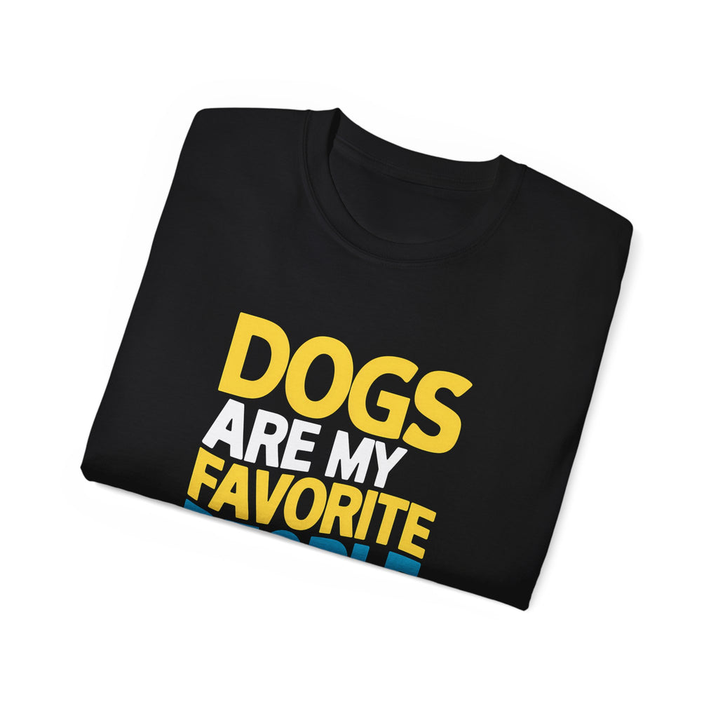Dogs Are My Favorite People Dog Shirt | Dog Gift | Dog Merchandise | Dog Gifts | Dog Presents Unisex Dog Shirts 2