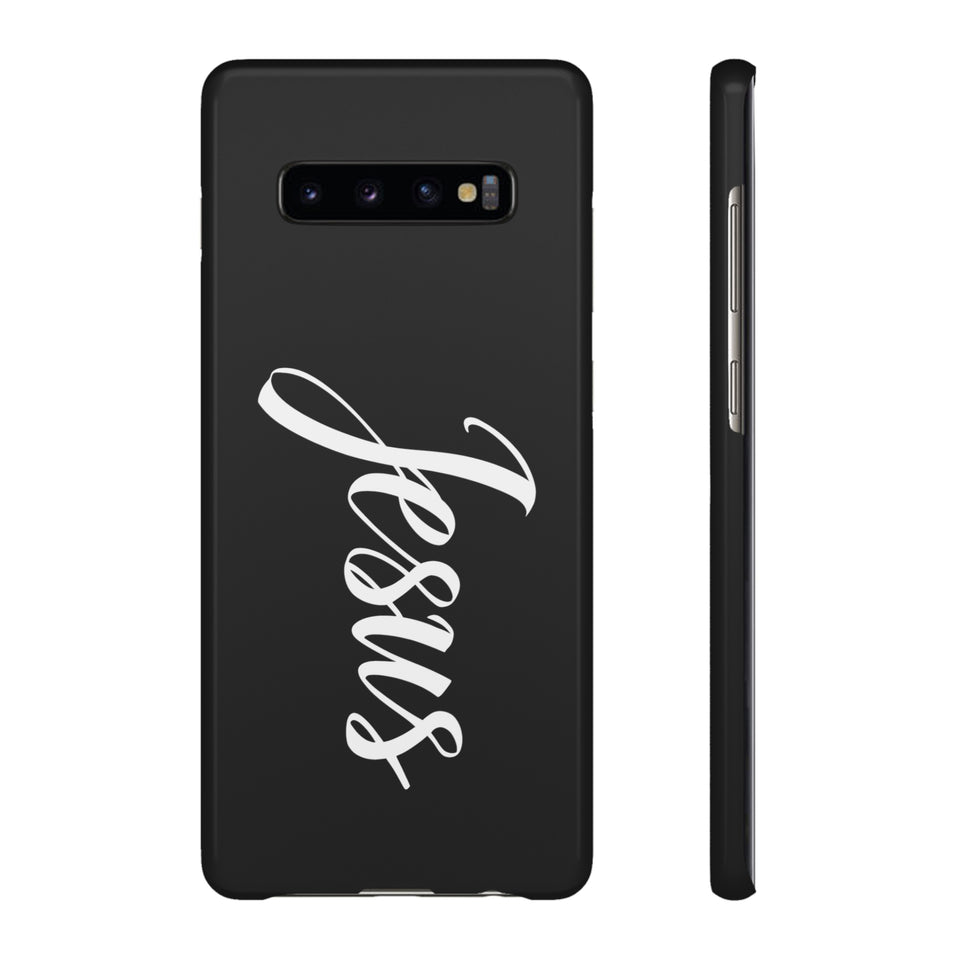 Faith In Jesus iPhone Christian Religion Phone Case | Faith Cross Phone Case | Jesus Christian Cross iPhone & Samsung Galaxy Snap Cases