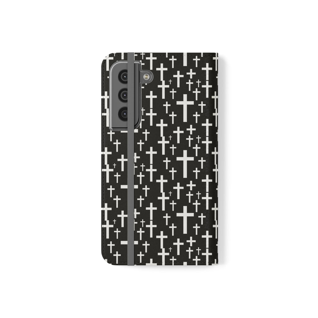 Faith Religion Jesus Cross Phone Case | Faith Religion Wallet Phone Case Gifts | IPhone & Samsung Galaxy Jesus Cross  Flip Cases