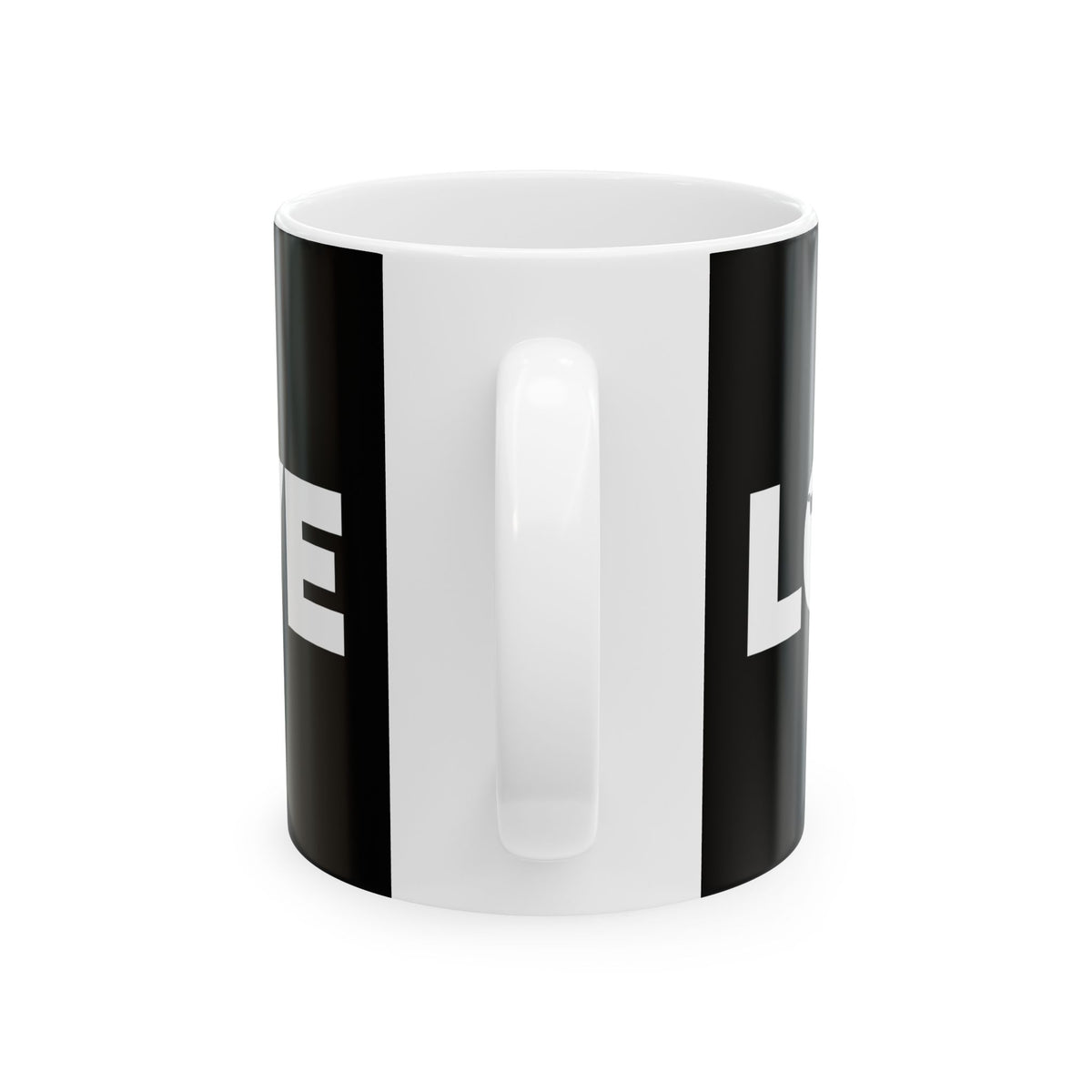Love Jesus Ceramic Mug | Love Faith In Jesus Gifts (11oz)