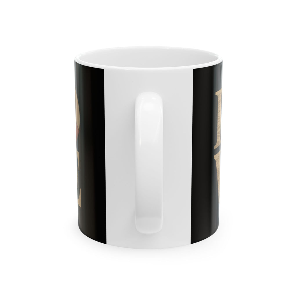 Love Jesus Ceramic Mug | Christianity Faith In Jesus Gifts (11oz)