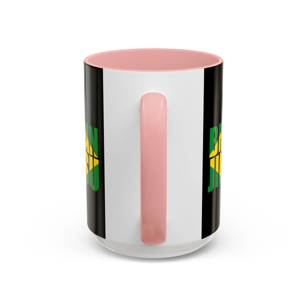 Brazilian Jiu Jitsu Flag 3 | BJJ Accent Coffee Mug